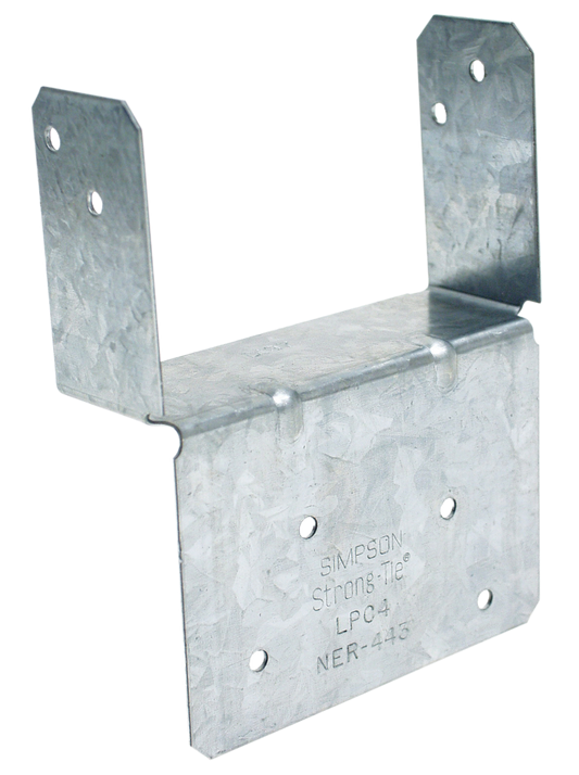 Simpson Strong-Tie LPC4Z LPCZ™ ZMAX® Galvanized Adjustable Post Cap for 4x