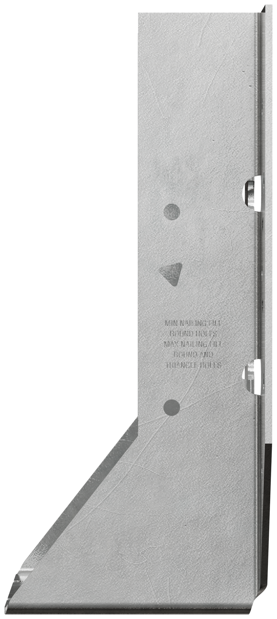Simpson Strong-Tie HU48SS HU Stainless-Steel Face-Mount Joist Hanger for 4x8