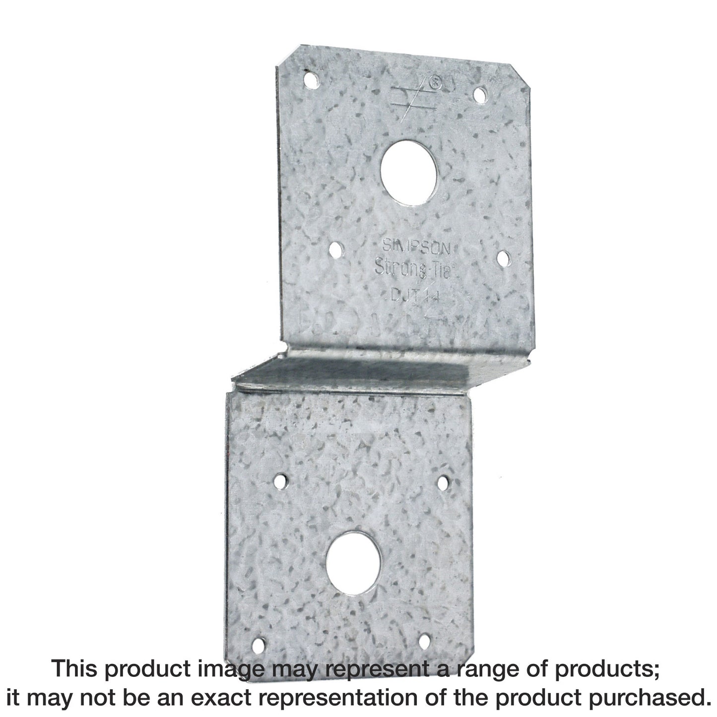 Simpson Strong-Tie DJT14Z DJT 14-Gauge ZMAX® Galvanized Deck Joist Tie for 2x (Pack of 25)