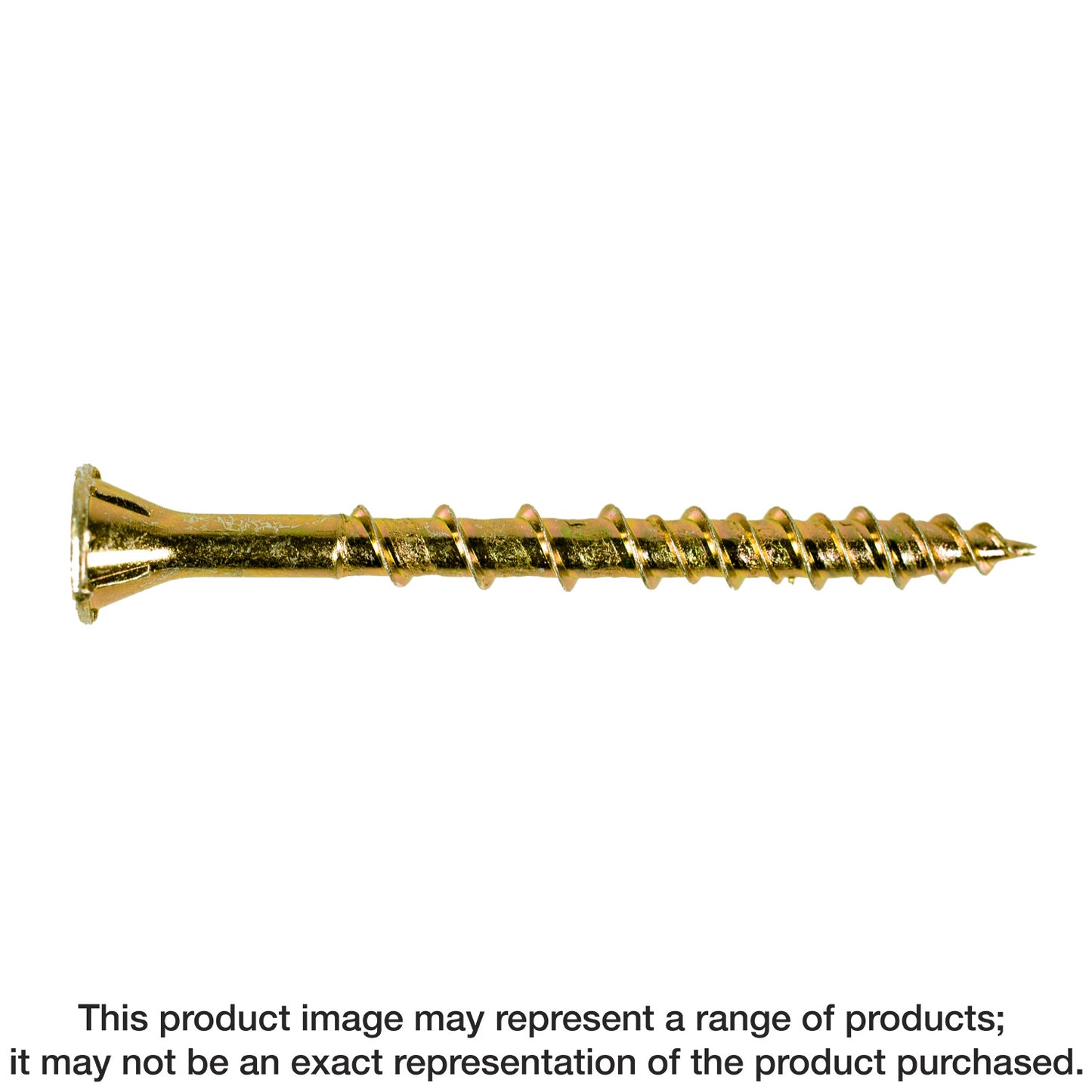 Simpson Strong-Tie WSV2S Strong-Drive® WSV SUBFLOOR Screw (Collated) — #9 x 2 in. T25, Yellow Zinc (2000-Qty)