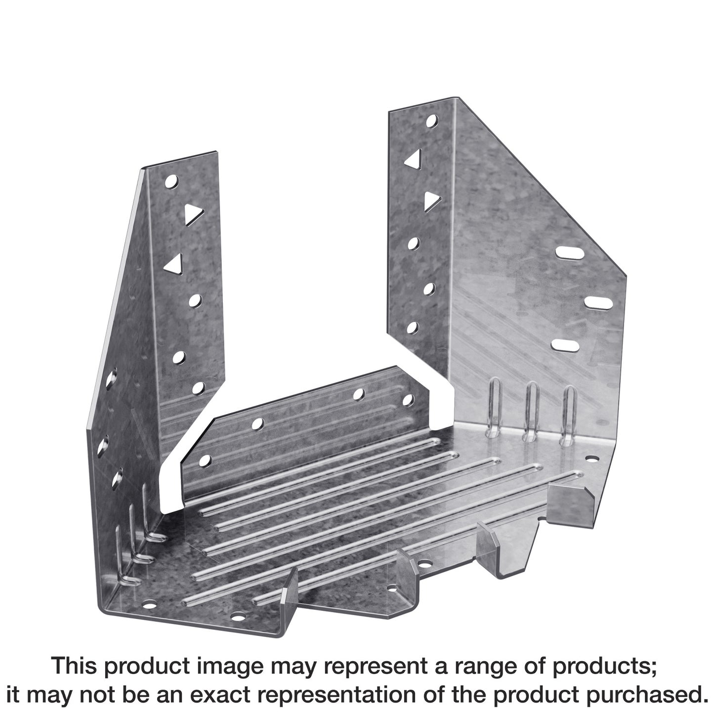 Simpson Strong-Tie MTHMQ-2-SDS3 MTHMQ-2 6-3/8 in. Galvanized Multiple Truss Hanger with Strong-Drive® SDS Screws (Pack of 5)