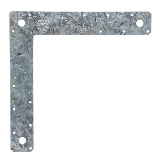 Simpson Strong-Tie 1212L 12 in. x 12 in. 14-Gauge Galvanized L Strap (Pack of 10)