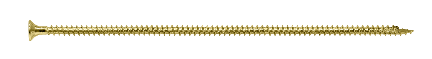 Simpson Strong-Tie SDCF221134 Strong-Drive® SDCF TIMBER-CF Screw — 0.315 in. x 11-3/4 in. T40, Yellow Zinc (250-Qty) (Pack of 39)