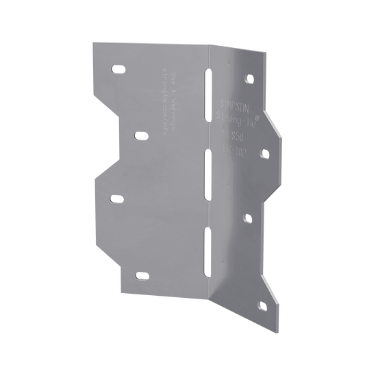 Simpson Strong-Tie LS50 LS 4-7/8 in. 18-Gauge Galvanized Adjustable L Angle (Pack of 50)