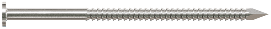 Simpson Strong-Tie T8KRB Premium Siding Nail — 2-1/2-in. x 1/4-in. Head Dia., Type 316 Stainless Steel (25 lb.) (Pack of 64)