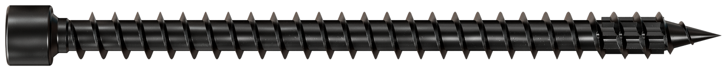 Simpson Strong-Tie SDCFC8X120-R50 Strong-Drive® SDCFC TIMBER-CFC Screw — 0.315 in. x 4-3/4 in. T40, E-Coat® (50-Qty)