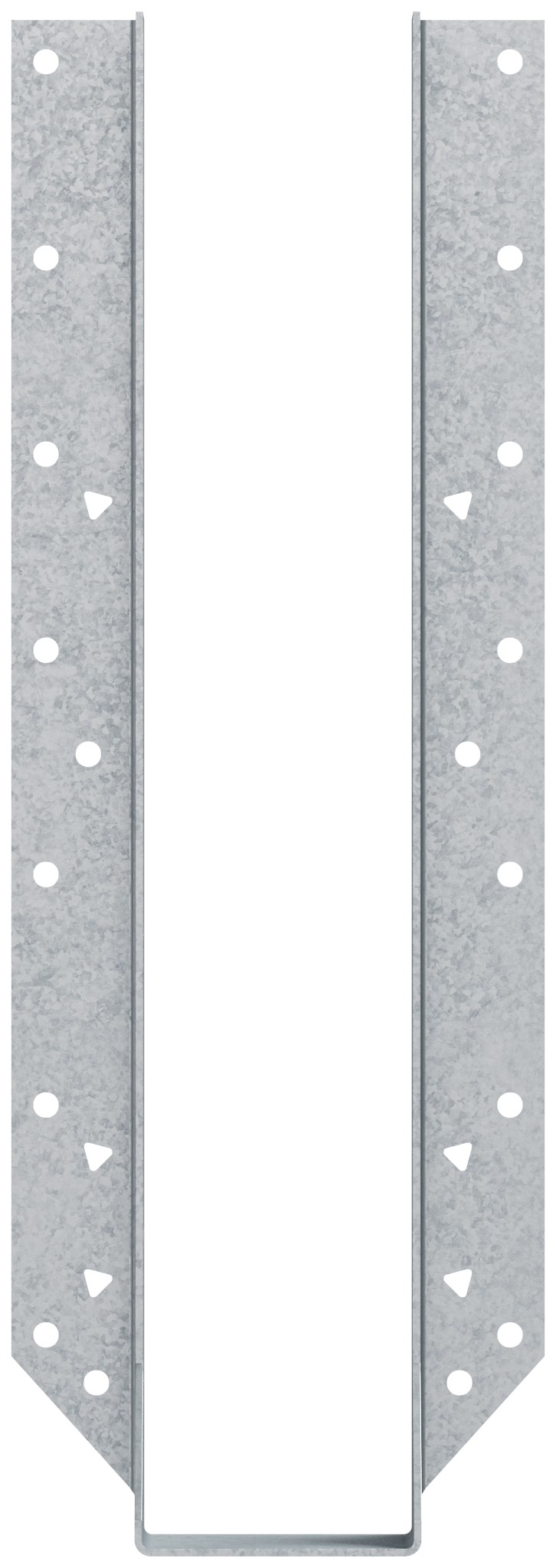 Simpson Strong-Tie HU3514 HU Galvanized Face-Mount Joist Hanger for 2-5/16 in. x 14 in. Engineered Wood (Pack of 25)
