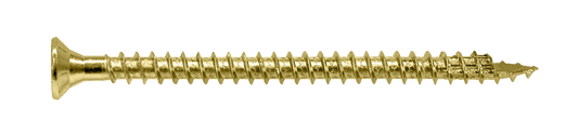Simpson Strong-Tie SDCF22434 Strong-Drive® SDCF TIMBER-CF Screw — 0.315 in. x 4-3/4 in. T40, Yellow Zinc (250-Qty)
