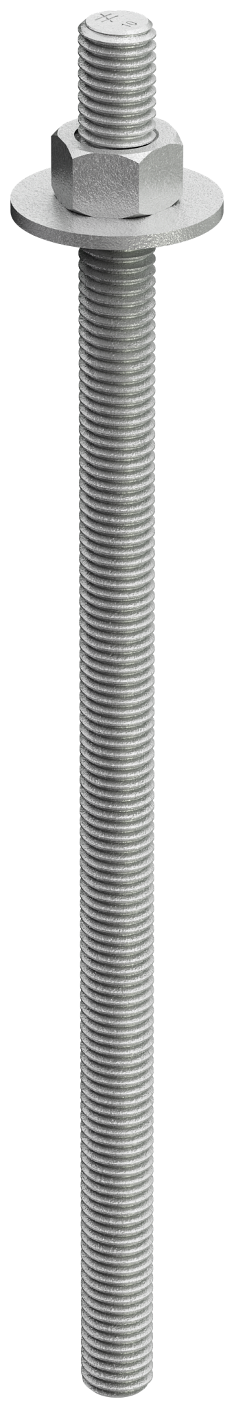 Simpson Strong-Tie RFB#4X10HDG RFB 1/2 in. x 10 in. Hot-Dip Galvanized Retrofit Bolt