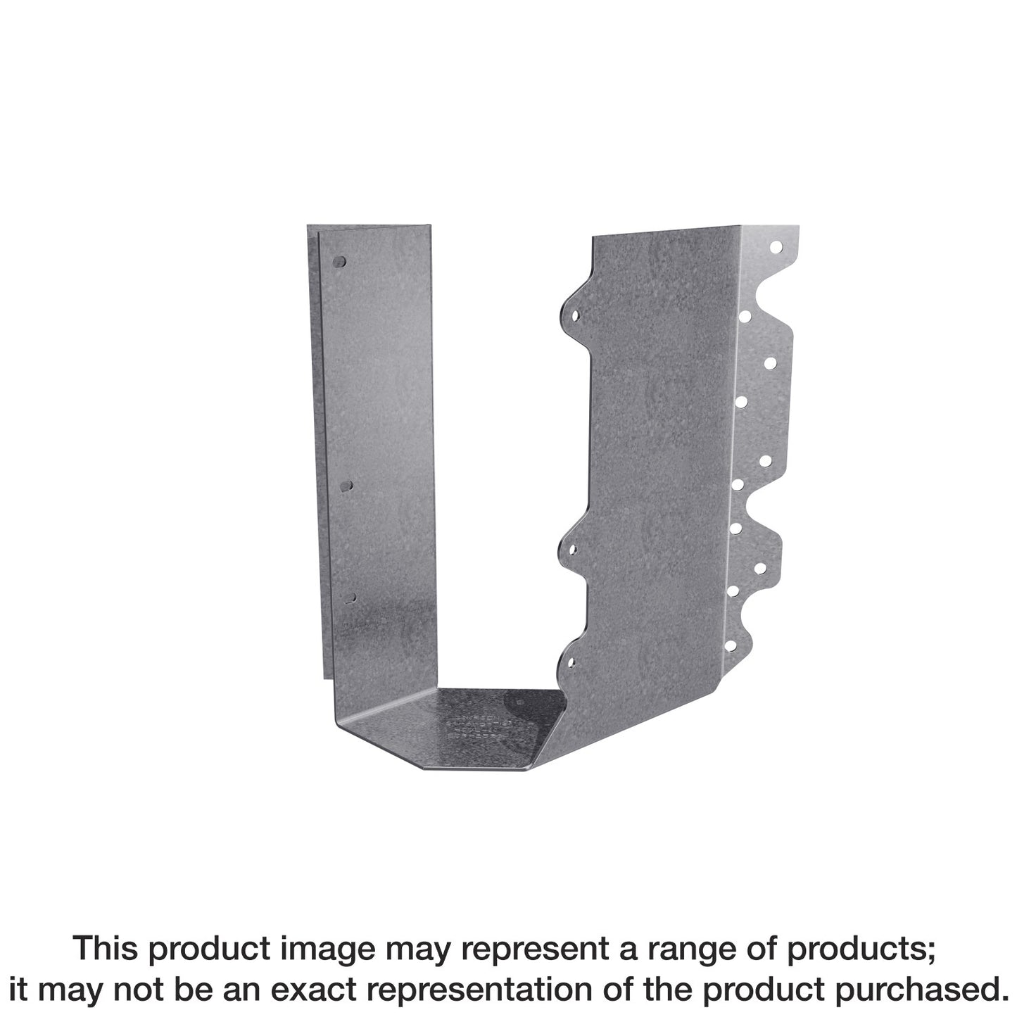 Simpson Strong-Tie HSUL26-2 HSUL Galvanized Joist Hanger for Double 2x6, Skewed Left