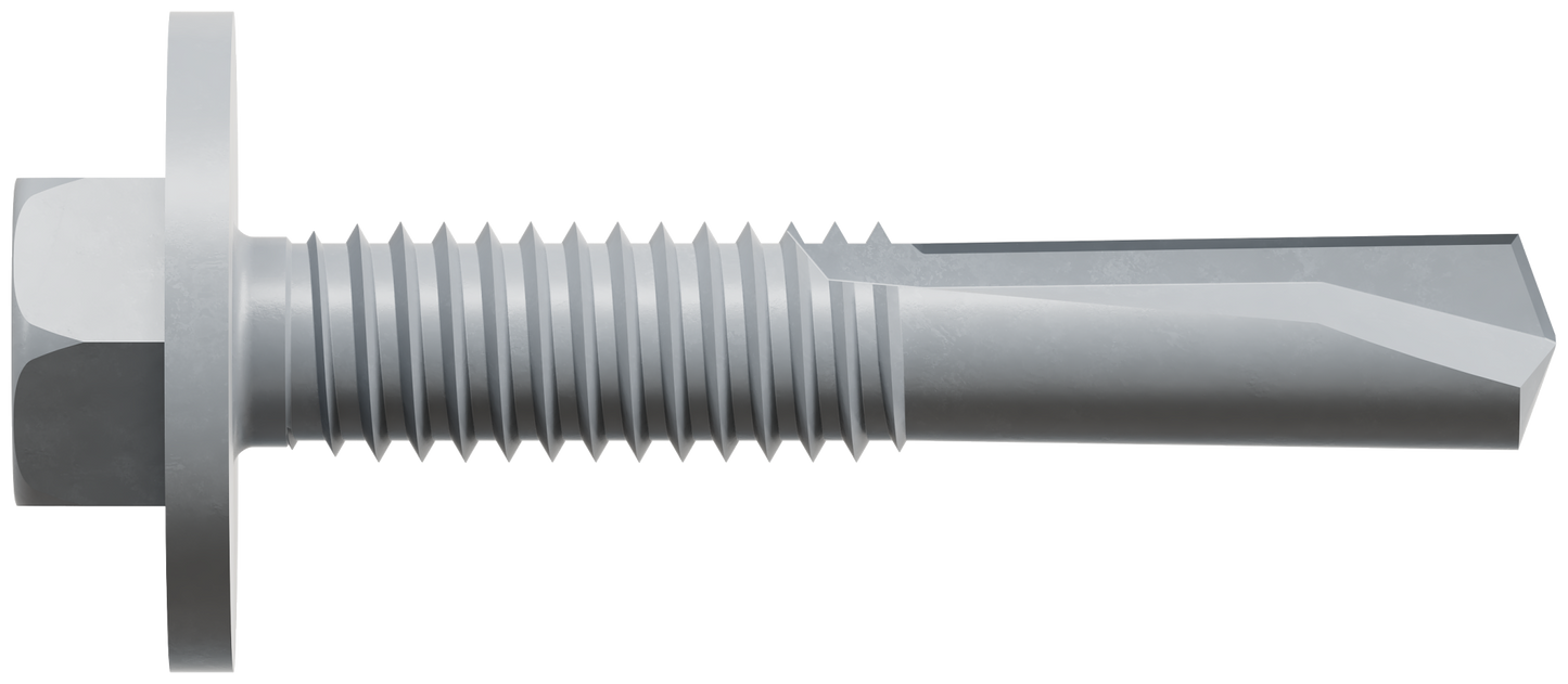 Simpson Strong-Tie XLQ114B1224-250 Strong-Drive® XL LARGE-HEAD METAL Screw — #12 x 1-1/4 in. 5/16 Hex (250-Qty)