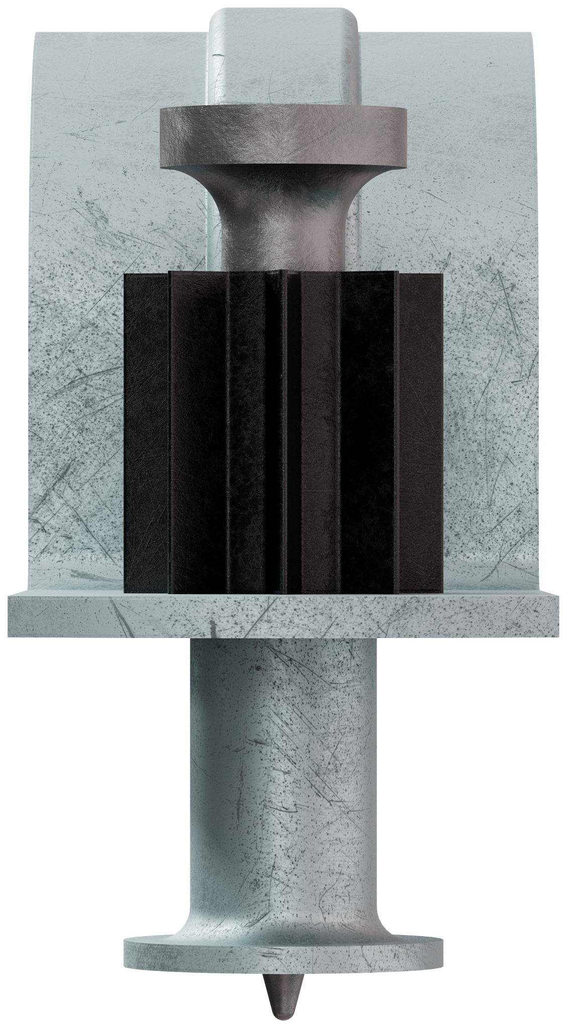 Simpson Strong-Tie PCC50-DP100 PCC Powder-Actuated Conduit Clip 1/2-in. EMT with 1-in. Pin (100-Qty) (Pack of 10)