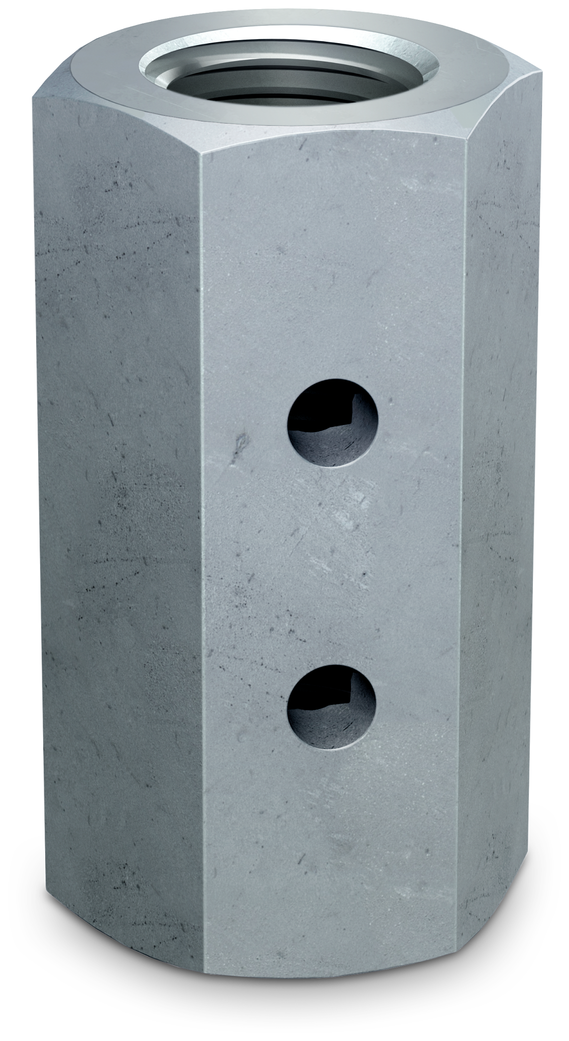 Simpson Strong-Tie CNW5/8 CNW 5/8 in. Coupler Nut with Witness® Hole (Pack of 100)