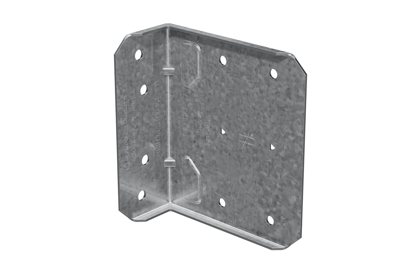Simpson Strong-Tie MFCB43.5-R25 MFCB 3-1/2 in. Bypass Framing Fixed-Clip Connector (25-Qty)