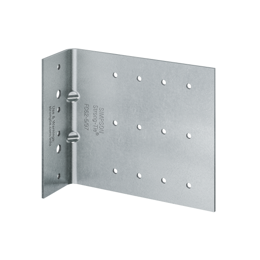 Simpson Strong-Tie FC62-5/97-R25 FC 2 in. x 6 in. x 5 in. 12-Gauge Bypass Framing Fixed-Clip Connector (Qty-25) (Pack of 96)