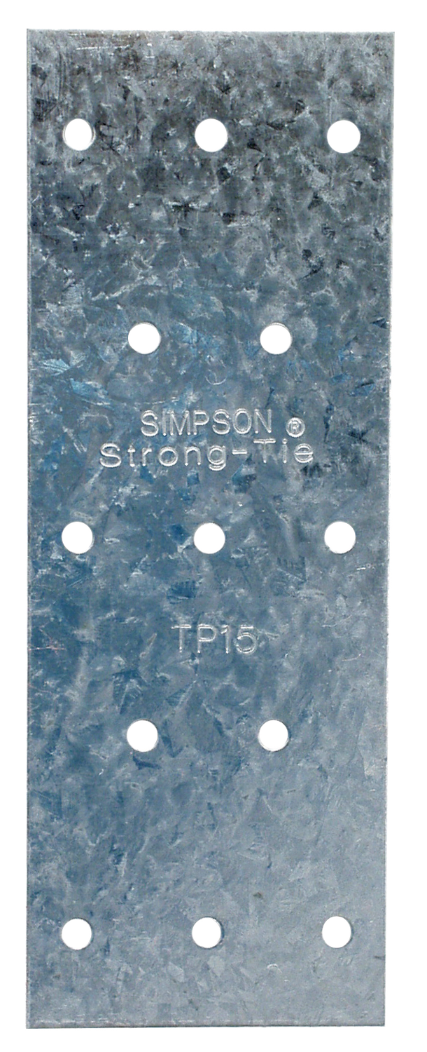 Simpson Strong-Tie TP15 TP 1-13/16 in. x 5 in. 20-Gauge Galvanized Tie Plate (Pack of 18000)