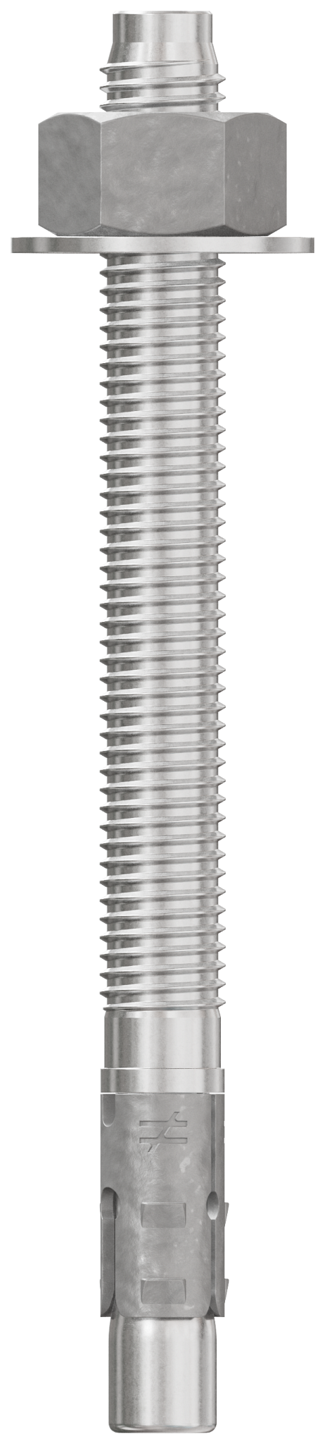 Simpson Strong-Tie STB2-62700S6F20 Strong-Bolt® 2 — 5/8 in. x 7 in. Type 316 Stainless-Steel Wedge Anchor, Fully Assembled (20-Qty)