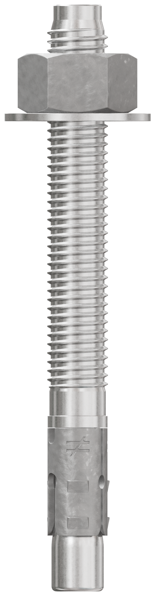 Simpson Strong-Tie STB2-62600S6F20 Strong-Bolt® 2 — 5/8 in. x 6 in. Type 316 Stainless-Steel Wedge Anchor, Fully Assembled (20-Qty) (Pack of 2)