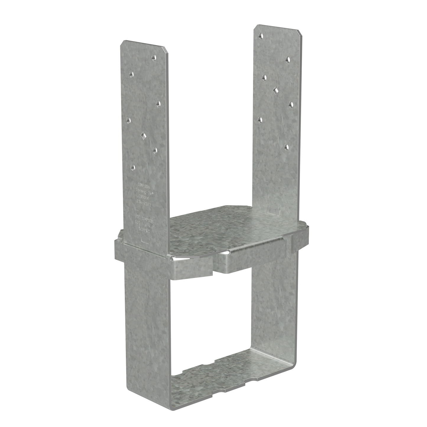 Simpson Strong-Tie CBSQ88 CBSQ Galvanized Standoff Column Base for 8x8