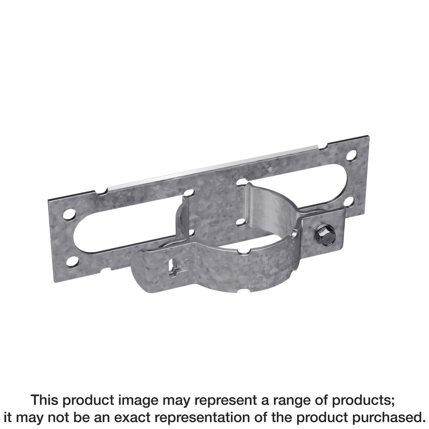 Simpson Strong-Tie PGT2E-R50 PGT2E 12-Gauge Pipe Grip Tie® for 2 in. Pipe (50-Qty)