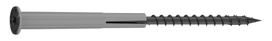 Simpson Strong-Tie SDPW19600MB Strong-Drive® SDPW™ DEFLECTOR Screw — 0.195 in. x 6 in. T40, 6-Lobe, E-Coat® (400-Qty)