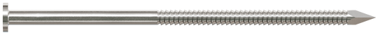 Simpson Strong-Tie S40ACN1 Common Nail, Annular Ring Shank — 5-in. x .203-in. Type 304 Stainless Steel (1 lb.) (Pack of 6)
