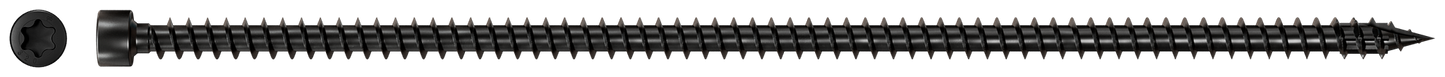 Simpson Strong-Tie SDCFC10X320-R25 Strong-Drive® SDCFC TIMBER-CFC Screw — 0.390 in. x 12-1/2 in. T50, E-Coat® (25-Qty) (Pack of 144)