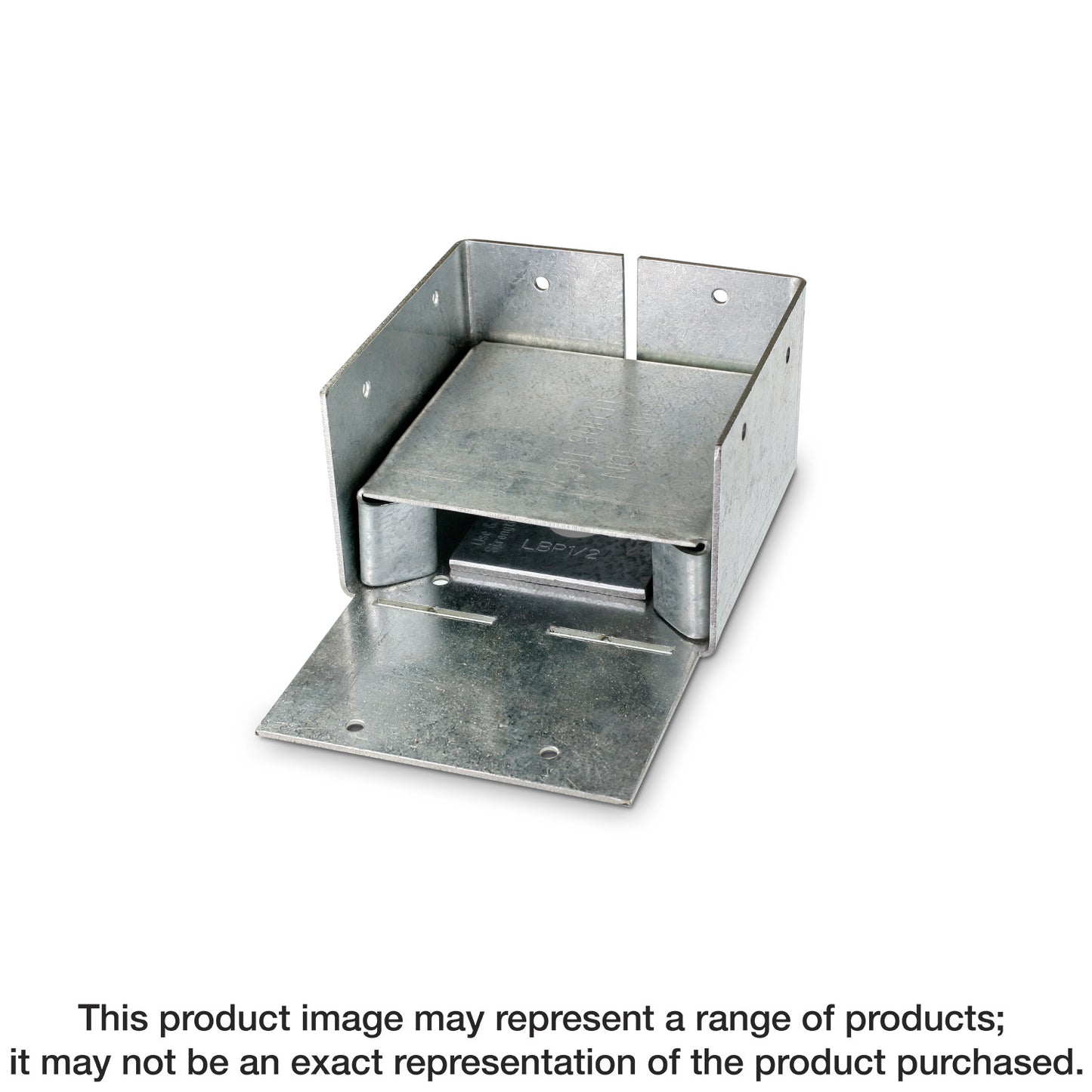 Simpson Strong-Tie ABW7-7Z ABW ZMAX® Galvanized Adjustable Standoff Post Base for 7-1/8 in. x 7-1/8 in. Post (Pack of 6)