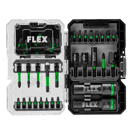 FLEX FAM10103-45 Impacks 45-Piece Impact Driver Bit Set