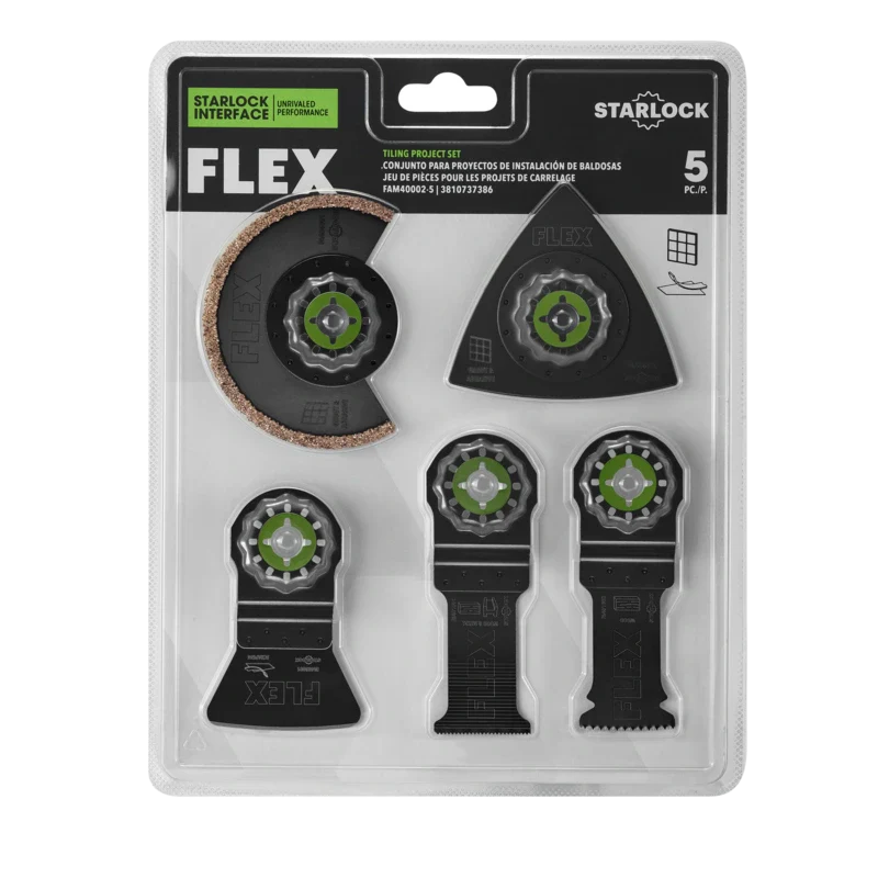 FLEX FAM40002-5 5pc Tiling Project Kit