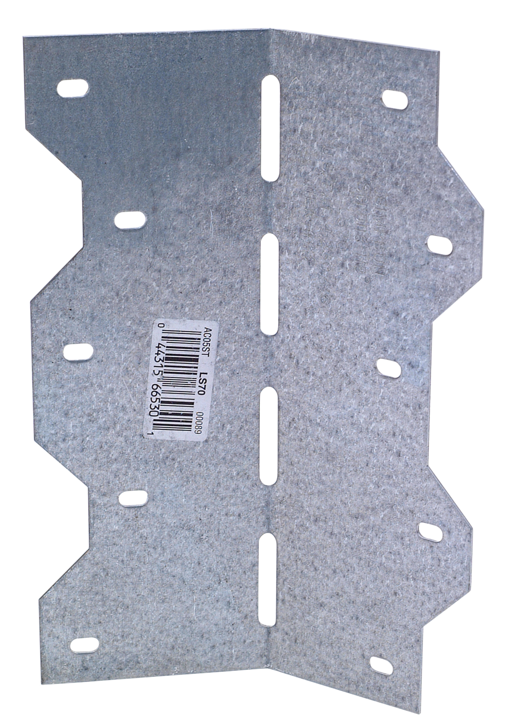 Simpson Strong-Tie LS70 LS 6-3/8 in. 18-Gauge Galvanized Adjustable L Angle (Pack of 25)
