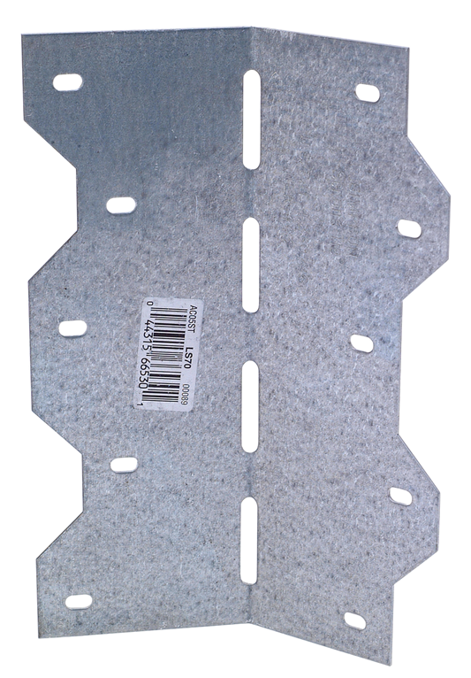 Simpson Strong-Tie LS70 LS 6-3/8 in. 18-Gauge Galvanized Adjustable L Angle (Pack of 25)