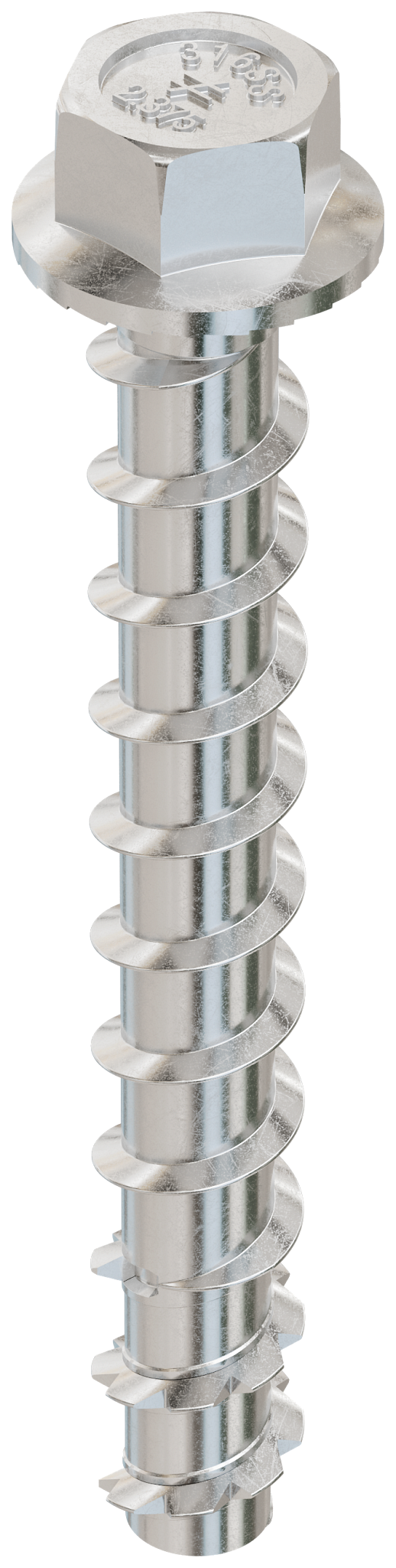 Simpson Strong-Tie THDC25238H6SS Titen HD® 1/4 in. x 2-3/8 in. Type 316 Stainless-Steel Heavy-Duty Screw Anchor (50-Qty)