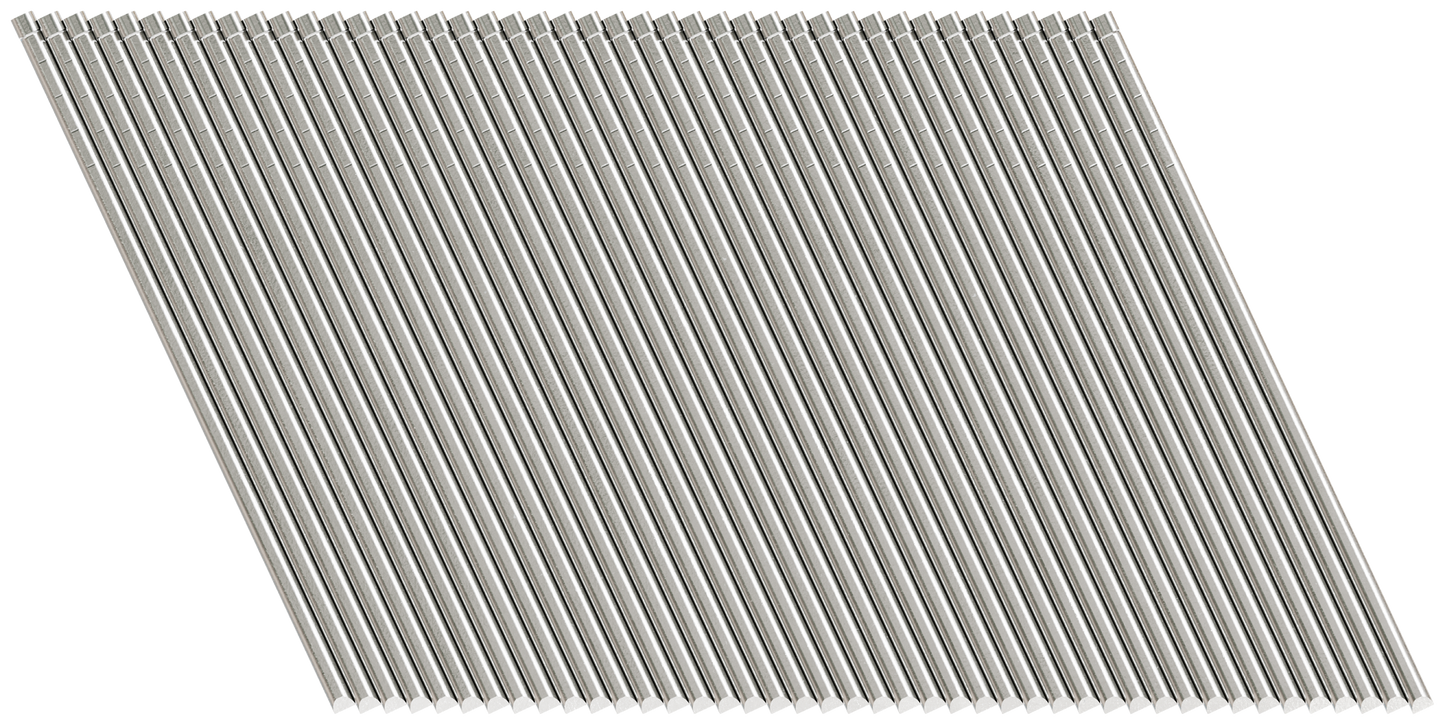 Simpson Strong-Tie S15N250FNB 25° Angle, Adhesive Collation, FN-Style, 15-Gauge Finishing Nail — 2-1/2 in. Type 304 (500-Qty) (Pack of 5)