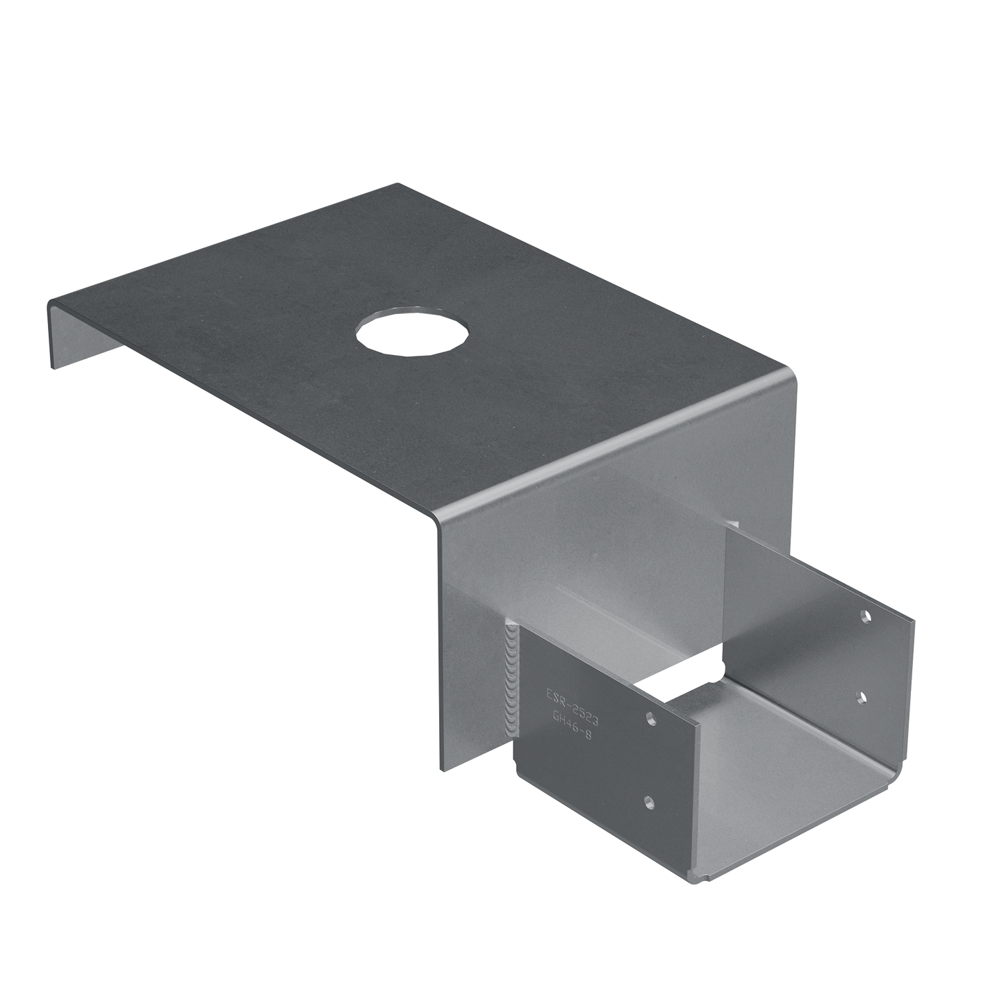 Simpson Strong-Tie GHD68-6 GHD Top-Flange Saddle Hanger for 6x8 Girders, 6-in. Foundation Wall