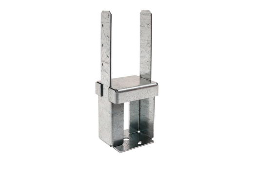 Simpson Strong-Tie PPB66-6Z PPBZ™ Porch Post Base for 6x6 Post and 6 in. Slab (Pack of 4)