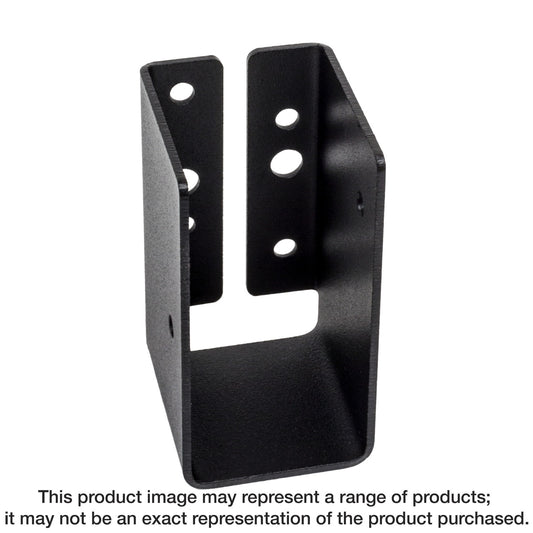 Simpson Strong-Tie APLH210R Outdoor Accents® APLH ZMAX®, Black Light Joist Hanger for 2x10 Rough