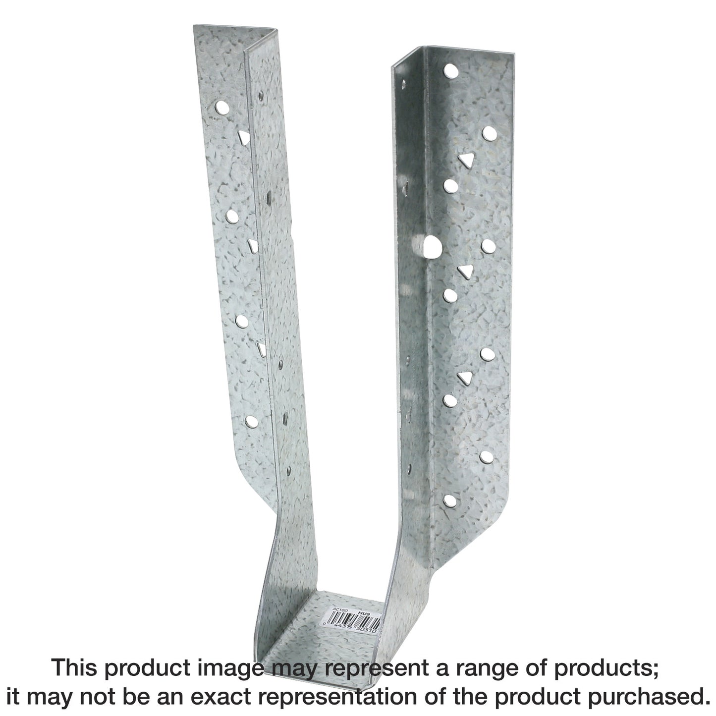 Simpson Strong-Tie HU9 HU Galvanized Face-Mount Joist Hanger for 1-3/4 in. x 9-1/2 in. Engineered Wood