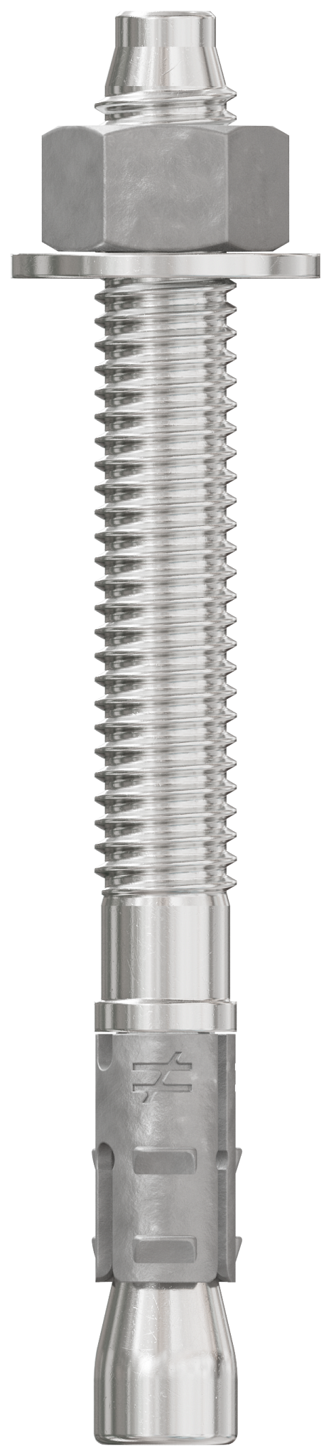 Simpson Strong-Tie STB2-37334S4F50 Strong-Bolt® 2 — 3/8 in. x 3-3/4 in. Type 304 Stainless-Steel Wedge Anchor, Fully Assembled (50-Qty) (Pack of 420)