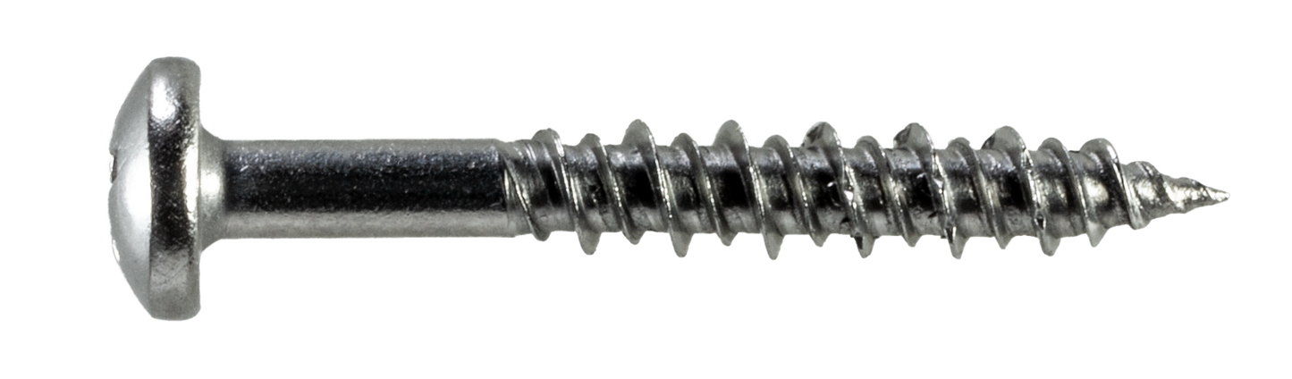 Simpson Strong-Tie T08J125PX-RP15 Marine Screw, Pan Head — #8 x 1-1/4 in. #2 Phillips Drive, Type 316 (15-Qty) (Pack of 3240)