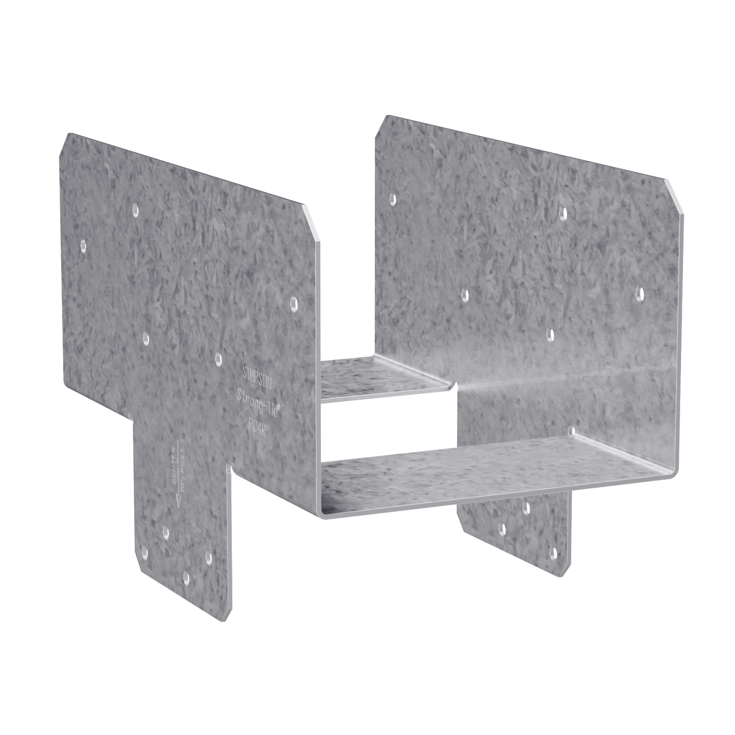 Simpson Strong-Tie PC4RZ PCZ® ZMAX® Galvanized Post Cap for 4x Rough