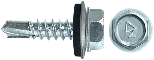DAGGERZ NEOSDZ1450 14 x 5 hex washer head self drill screws with bonded washer zinc