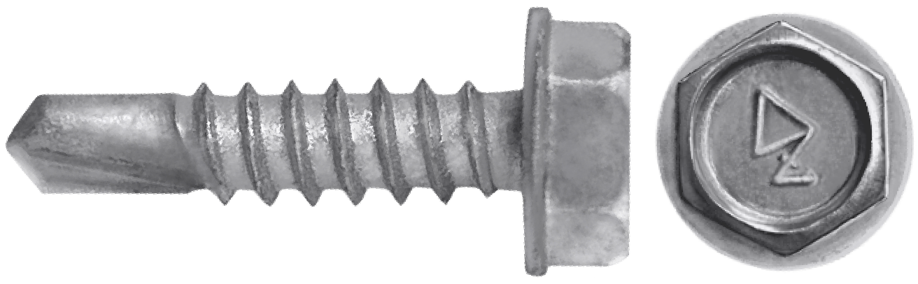 DAGGERZ SDCTSLV14112 14 x 1-1/2 hex washer head self drill screws dagger-guard