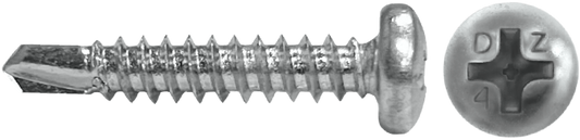 DAGGERZ PPSDSS10034 10 x 3/4 phillips pan head self drill screws 410 stainless steel