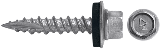 DAGGERZ DAGCT1030T17 10 x 3 hex washer head type 17 screws w/bonded washer dagger-guard