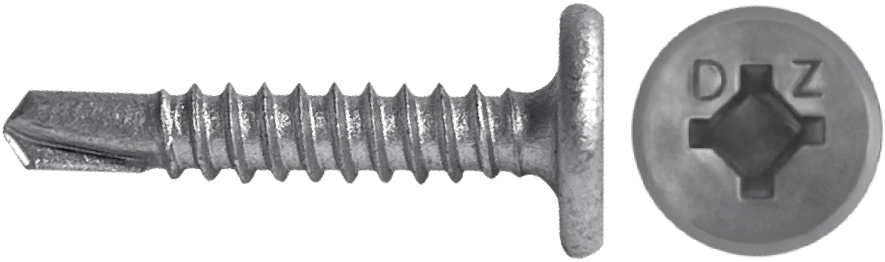 DAGGERZ LOPROSDCT1020 10-16 x 2 square/phillips self drill screws dagger-guard