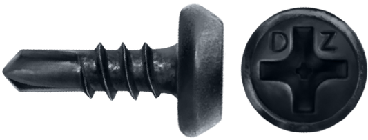 DAGGERZ PFSDB07716 7 x 7/16 phillips pan framing self drill screws phosphate