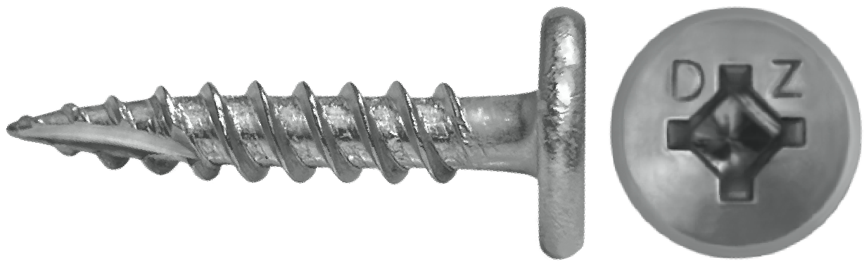 DAGGERZ LOPROT17GPSSS10112 10-13 x 1-1/2 square/phillips type 17 screws 302 stainless steel