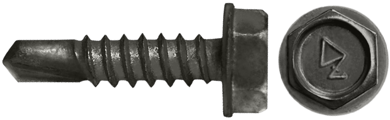 DAGGERZ SDCT1420BRZ 14 x 2 hex washer head self drill screws dagger-guard bronze