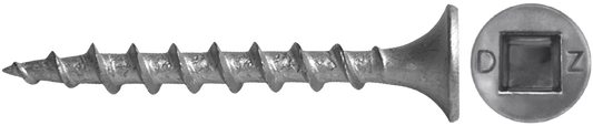 DAGGERZ DKSQD08300 8 x 3 square bugle head coarse thread deck screws dacromet